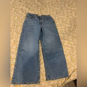 Levi’s high rise wide leg jeans